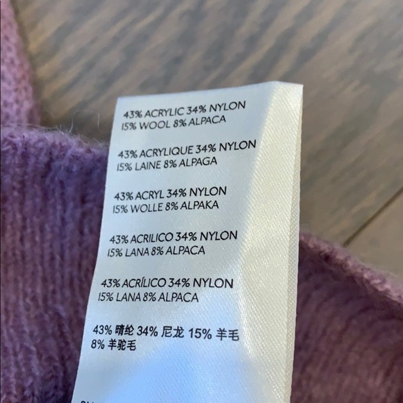 Nwt Free People "Say Hello" Lilac Tunic Sweater - Picture 6 of 6